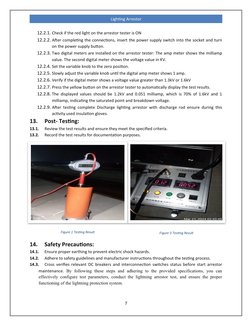 Lightning Arrester Testing Procedures | PDF