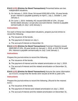 Journal Entries for Bond Transactions | PDF | Bonds (Finance) | Interest