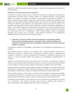 EVALUACIÓN
propuestas, identificar posibles obstáculos legales y desarrollar estrategias para abordarlos de
manera efectiva.