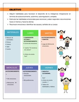 Actividades para Trabajar Emociones en Niños | PDF | Las emociones