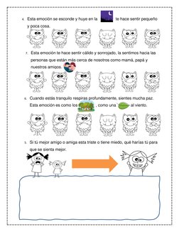 Actividades para Trabajar Emociones en Niños | PDF | Las emociones