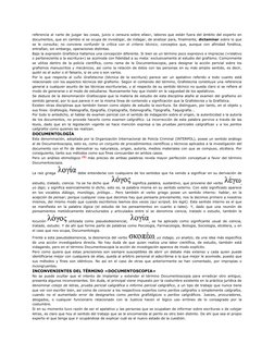 referencia al «arte de juzgar las cosas, juicio o censura sobre ellas», labores que están fuera del ámbito del experto en
doc