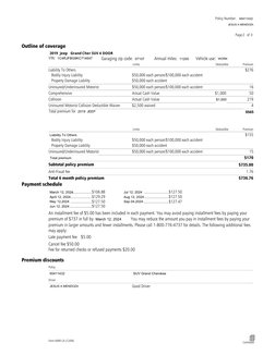 Progressive Insurance Card Template | PDF | Insurance | Financial Services