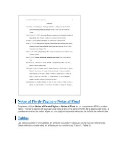 Notas al Pie de Página o Notas al Final 
Si quieres utilizar Notas al Pie de Página o Notas al Final en un (https://normas-