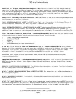 Choctaw CDIB Membership Application Guide | PDF | Identity Document ...