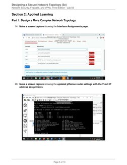 Secure Network Topology Design Lab | PDF | Computer Network | Virtual ...