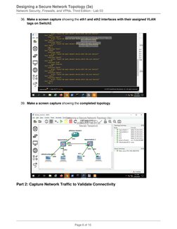 Secure Network Topology Design Lab | PDF | Computer Network | Virtual ...