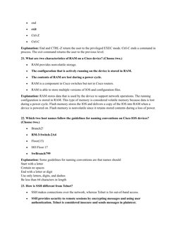 
end

exit

Ctrl-Z

Ctrl-C
Explanation: End and CTRL-Z return the user to the privileged EXEC mode. Ctrl-C ends a command