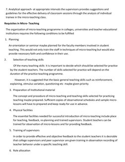 Micro-Teaching Techniques and Skills | PDF | Teachers | Learning