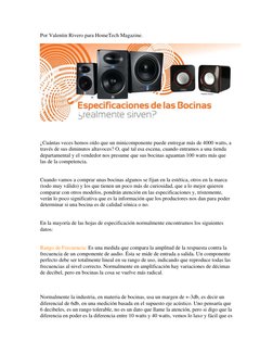 Por Valentin Rivero para HomeTech Magazine. 
 
 
 
¿Cuántas veces hemos oído que un minicomponente puede entregar más de 4000