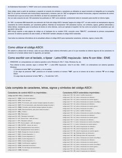 de Estándares Nacionales" o "ANSI" como se lo conoce desde entonces.
Este código nació a partir de reordenar y expandir el co