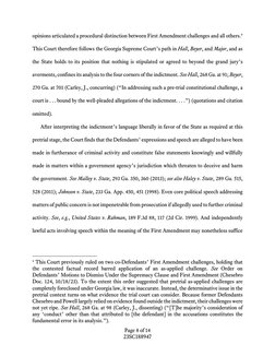 Page 8 of 14 
23SC188947 
opinions articulated a procedural distinction between First Amendment challenges and all others.9