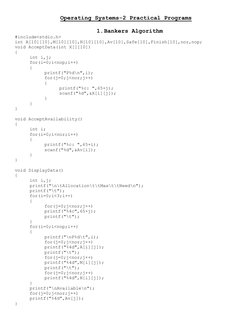 Operating Systems Practical Solutions | PDF | Software | Software ...