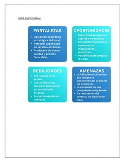 FODA EMPRESARIAL 
 
 

