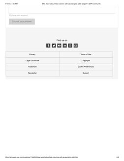 SAC JavaScript Table Column Control | PDF | Application Software ...