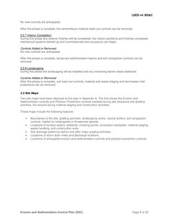 Sample Erosion and Sedimentation Control Plan | PDF | Storm Drain ...