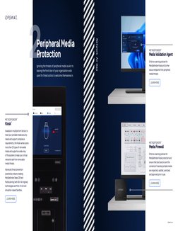 OPSWAT.com (http://www.opswat.com)
4
5
METADEFENDER ™
Kiosk™
Available in multiple form factors to 
meet your portable media
