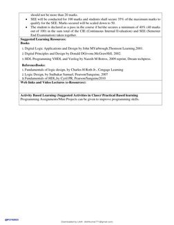 should not be more than 20 marks.
SEE will be conducted for 100 marks and students shall secure 35% of the maximum marks t