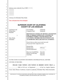 1
2
3
4
5
6
7
8
9
10
11
12
13
14
15
16
17
18
19
20
21
22
23
24
25
26
27
28
[attorney name redacted], Esq. (CSBN ///////////)