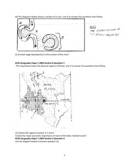 Hydrological Cycle & River Action Revision | PDF | River | Water And ...
