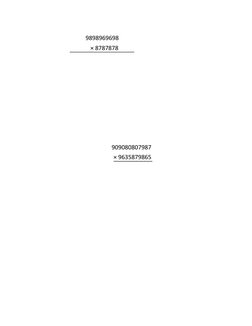 Basic Math Calculations Guide PDF | PDF | Mathematics