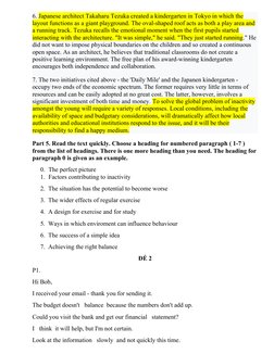 6. Japanese architect Takaharu Tezuka created a kindergarten in Tokyo in which the 
layout functions as a giant playground. T