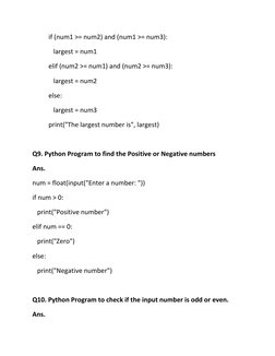 Class 9 Python Programs Guide | PDF | Fahrenheit | Computer Programming