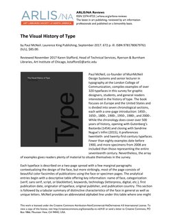 The Visual History of Type Review | PDF | Typography | Typefaces