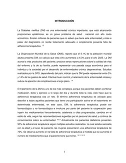 1 
 
INTRODUCCIÓN 
 
La Diabetes mellitus (DM) es una enfermedad crónica importante, que está alcanzando 
proporciones ep