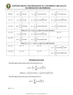 Vtu Formula Handbook.pdf VTU 3rd Sem Mathematics Handbook | PDF | Mathematical Objects ...