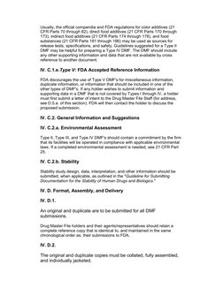 Drug Master File Guidelines Overview | PDF | Industries ...