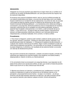 INDAGACIÓN: 
Indagación es el recurso prioritario para determinar el origen interno de un conflicto en el 
contexto de una se