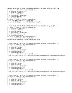 ●─ PARA MAIS APPS DE TV E IPTV ENTREM NO CANAL TELEGRAM @tvgratis2024 ●─
➤
➤
 ─ 𝗛𝗶𝘁𝘀 ʙʏ https://t.me/tvgratis2024 🔥🎸 
╭