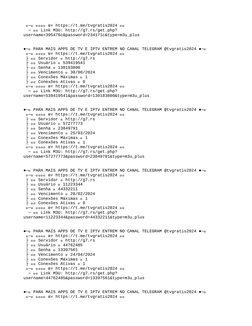 ╰─➤ 𝗛𝗶𝘁𝘀 ʙʏ https://t.me/tvgratis2024 🔥🎸 
  ─ 🔥🎸 Link M3U: http://g7.rs/get.php?
username=395476c&password=234171c&ty