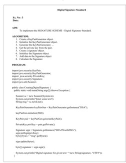 CCS354 Network Security Lab Manual | PDF | Internet Protocol Suite ...