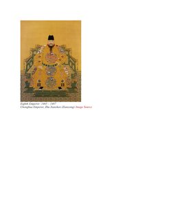 Overview of the Ming Dynasty Emperors | PDF | Qing Dynasty | Imperial China