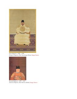 Overview of the Ming Dynasty Emperors | PDF | Qing Dynasty | Imperial China