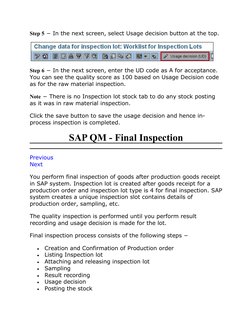 SAP QM Sampling Procedure Guide | PDF | Quality Management | Supply ...