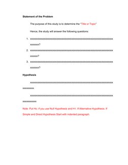 3is CHAPTER 1 5 Format For Correlational | PDF | Sampling (Statistics ...