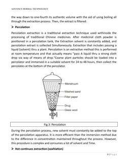 ADVANCE HERBAL TECHNOLOGY
the way down to one-fourth its authentic volume with the aid of using boiling all
through the extr