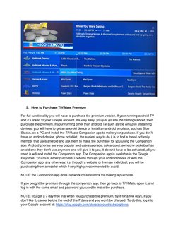 TiViMate User Guide for Version 4.7.0 | PDF | Backup | Computer File