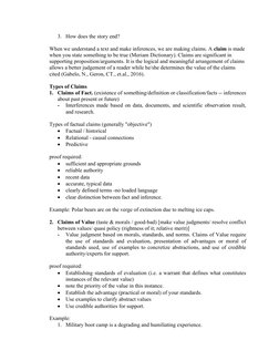 Grade 11 Reading and Writing Lesson Plan | PDF | Inference | Learning