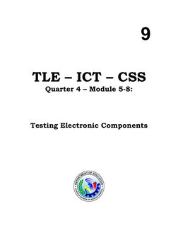 TLE 9 4th Quarter | PDF | Resistor | Electronic Circuits