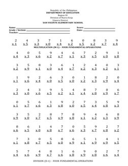 Republic of the Philippines
DEPARTMENT OF EDUCATION
Region III 
Division of Nueva Ecija
 Llanera District
SAN VICENTE ELEMENT
