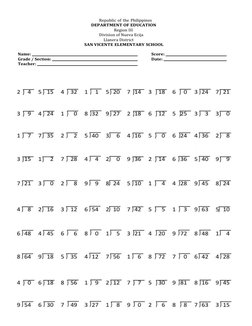 Republic of the Philippines
DEPARTMENT OF EDUCATION
Region III 
Division of Nueva Ecija
 Llanera District
SAN VICENTE ELEMENT