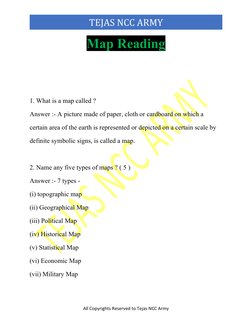 14 Map Reading in English | PDF | Compass | Map