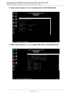 Network Assessment with Security Tools | PDF | Firewall (Computing ...