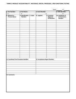 AS9102 Rev C FAI Forms Overview | PDF | Specification (Technical ...
