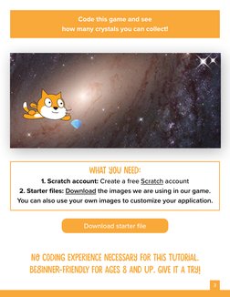 Flying Space Cat Game Tutorial | PDF | Scratch (Programming Language ...