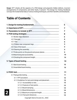 Copyright Sierra Circuits Inc., 2022
2
Table of Contents
5      
7
8
9
10
11
13
14
14
14
14
10
12
7
8
10
8
8
9
9
10
10
9
11
1